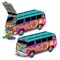 Beistle Club Pack of 12 Groovy Colored 60's Bus Party Centerpiece Decorations 9.75"